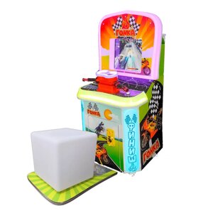 Мото гонка детский автомат с видеоиграми (Выставочный образец)