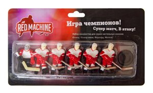 Red Machine Комплект игроков с шайбой «Метеор/Форвард» (красный)