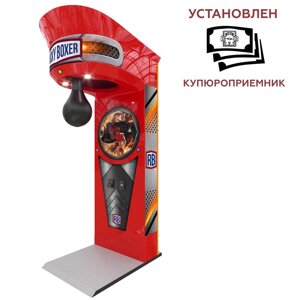 Силомер боксер Rocky Boxer New + купюроприемник в Ставропольском крае от компании Robotic Retailers Развлекательное оборудование