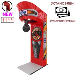 Силомер боксер Rocky Boxer New + купюроприемник в Ставропольском крае от компании Robotic Retailers Развлекательное оборудование