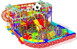 Детский игровой лабиринт «Матч» 80 м² (11,5*6,95*3.5 м)