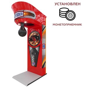 Силомер боксер Rocky Boxer New + монетоприемник в Ставропольском крае от компании Robotic Retailers Развлекательное оборудование
