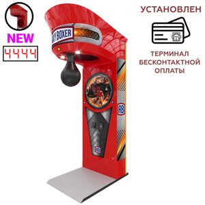 Силомер боксер Rocky Boxer New + безналичная оплата в Ставропольском крае от компании Robotic Retailers Развлекательное оборудование