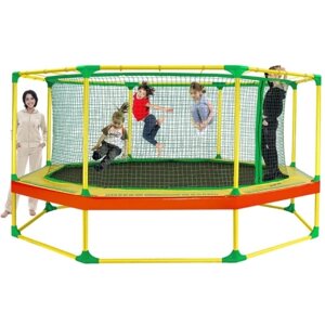 Батут Outdoor Plus с ограждением диам. 420 см