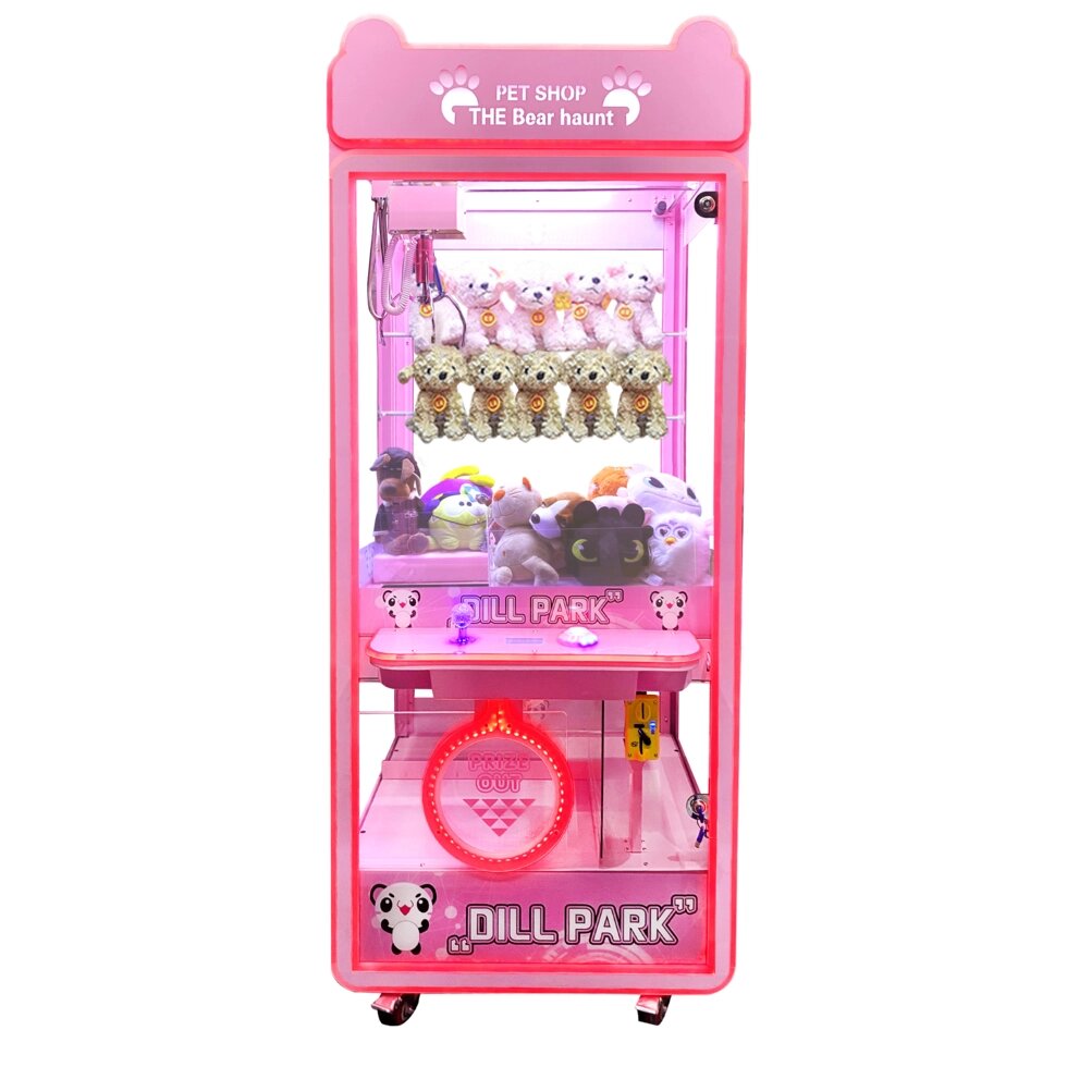 Призовой автомат Кран-машина Doll Park Новинка от компании Robotic Retailers Развлекательное оборудование - фото 1