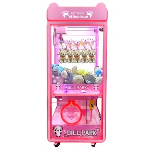 Призовой автомат Кран-машина "Doll Park" с терминалом безналичной оплаты