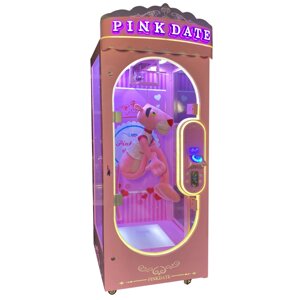 Призовой автомат ножницы "PINK DATE"Розовый) с терминалом безналичной оплаты