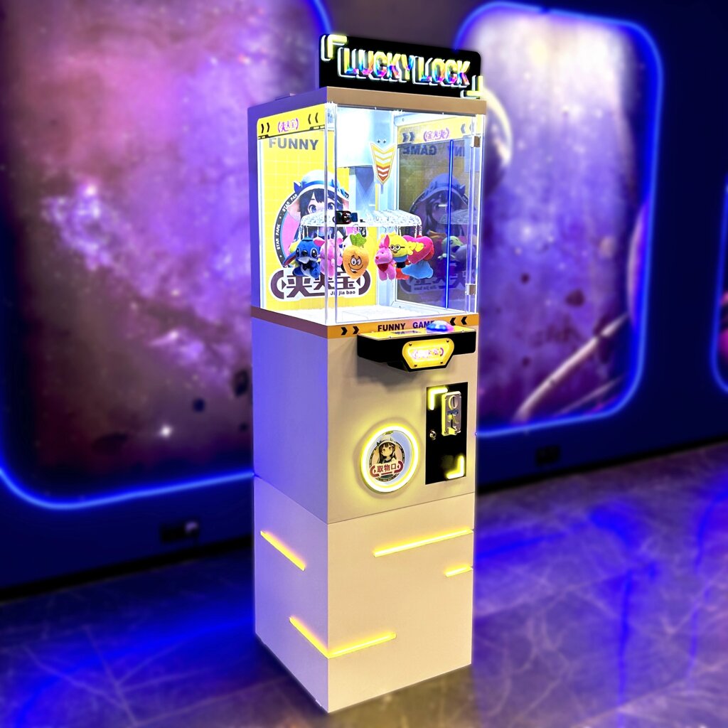 Призовой автомат прищепка МИНИ "Lucky Lock" от компании Robotic Retailers Развлекательное оборудование - фото 1