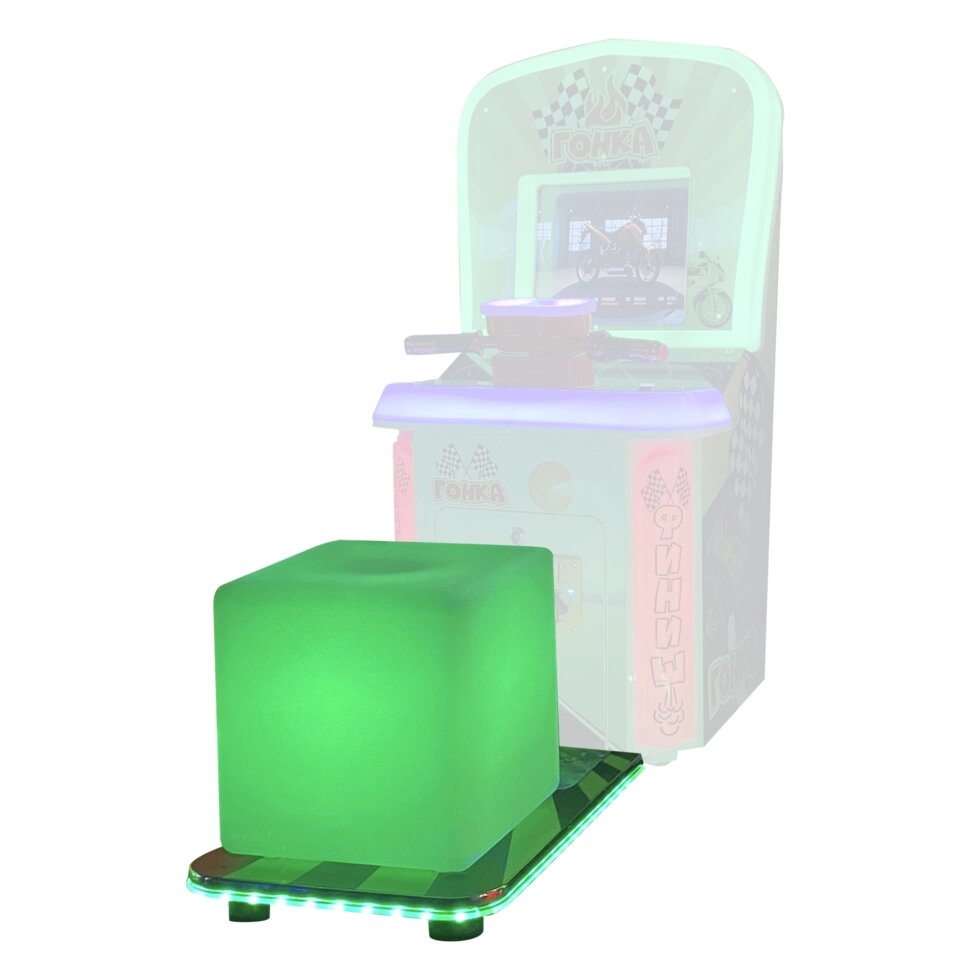 Пуф сиденье с подсветкой для автоматов от компании Robotic Retailers Развлекательное оборудование - фото 1