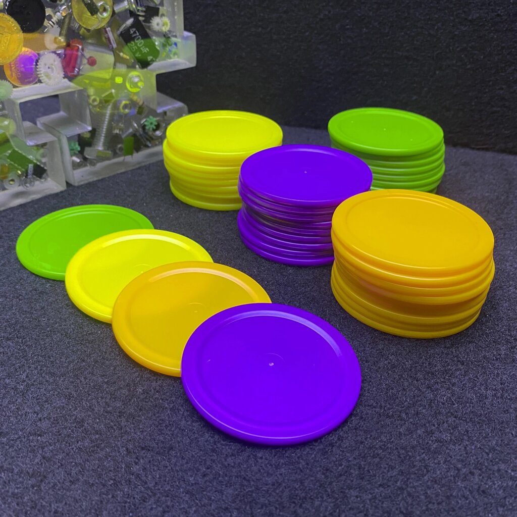 Шайба для аэрохоккея (64 мм) 4 цвета от компании Robotic Retailers Развлекательное оборудование - фото 1