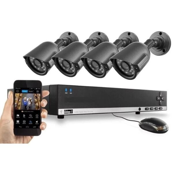Система видеонаблюдения для игровых центров (10 камер) от компании Robotic Retailers Развлекательное оборудование - фото 1