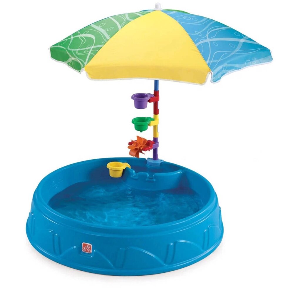 Step-2 Бассейн для малышей с зонтиком от компании Robotic Retailers Развлекательное оборудование - фото 1