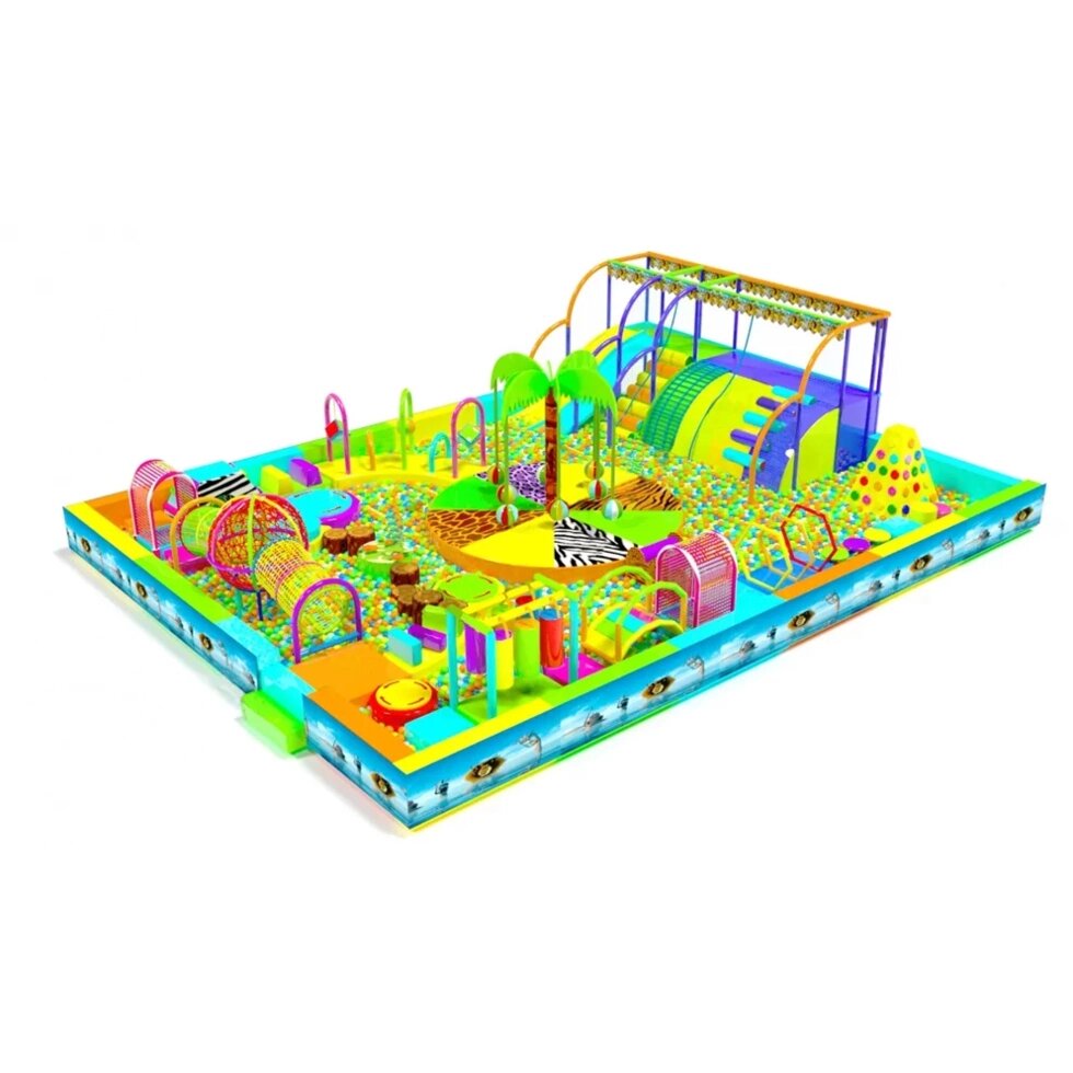 Сухой аквапарк (6*10м) Детская игровая зона для развлекательного центра от компании Robotic Retailers Развлекательное оборудование - фото 1