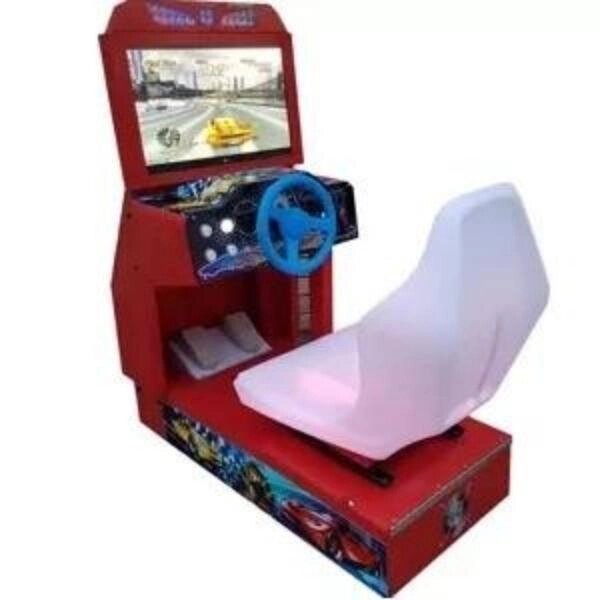 "Супер драйв" - Детский  гоночный видео симулятор от компании Robotic Retailers Развлекательное оборудование - фото 1