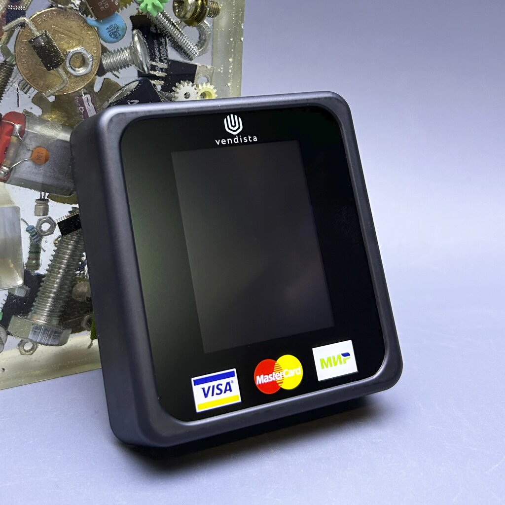 Терминал Vendista Pulse 2.5 для бесконтактной оплаты картой для детских игровых автоматов от компании Robotic Retailers Развлекательное оборудование - фото 1