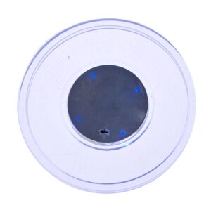 Weekend Шайба для аэрохоккея LED «Atomic Top Shelf»прозрачная, синий светодиод) D76 mm