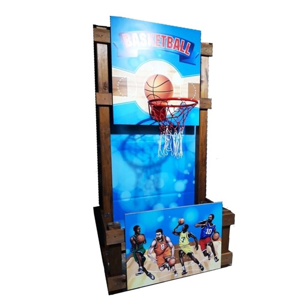 Ярмарочный аттракцион "Баскетбол" от компании Robotic Retailers Развлекательное оборудование - фото 1