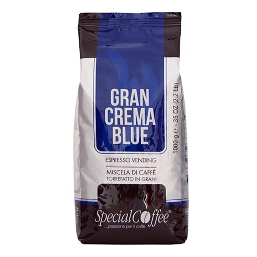 Зерновой кофе SPECIALCOFFEE Gran Creama Blue 1кг от компании Robotic Retailers Развлекательное оборудование - фото 1