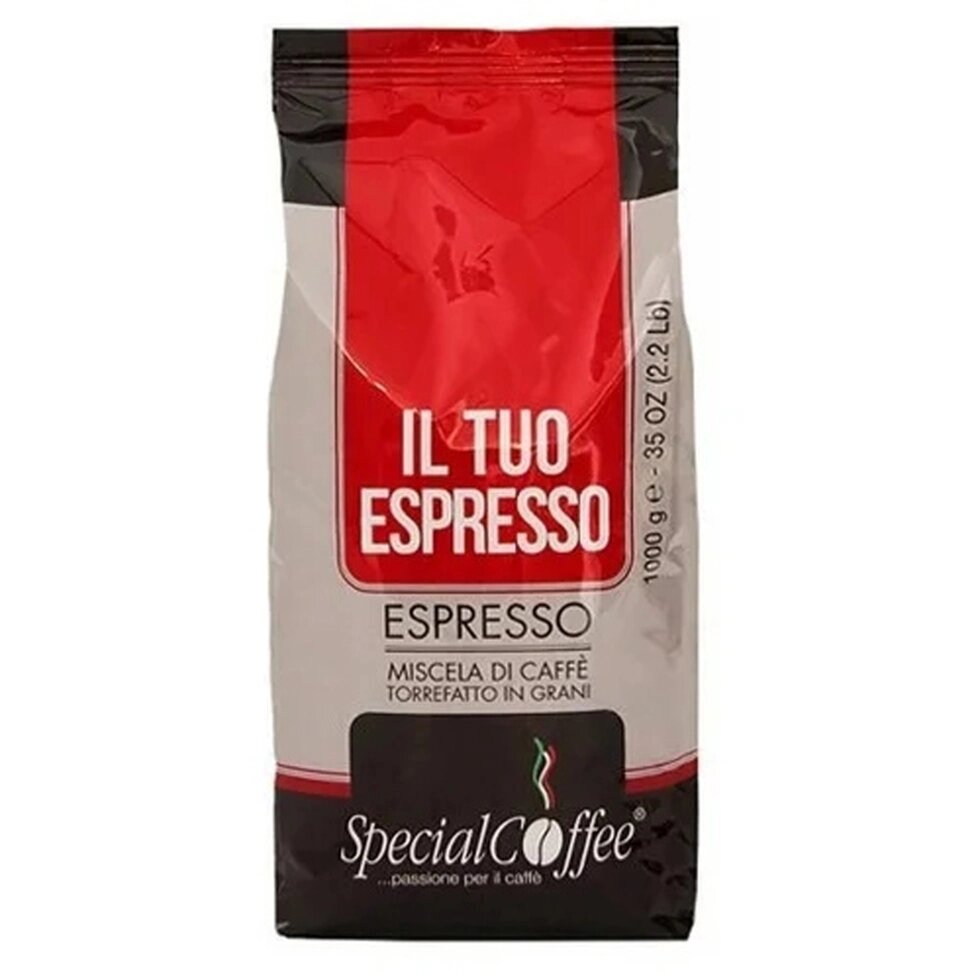 Зерновой кофе SPECIALCOFFEE IL Tuo Espresso 1кг от компании Robotic Retailers Развлекательное оборудование - фото 1