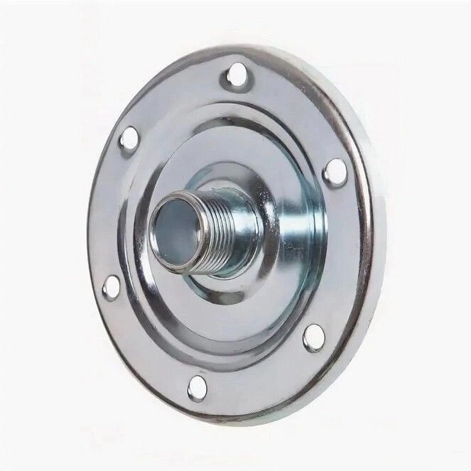 Фланец гидроаккумулятора ф270мм со штуцером 1 1/4\" оцинкованный для ...