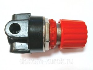 Редуктор Калибр регулятор давления компрессора КМК-1900/25А, КМК-1600/24А Земляк