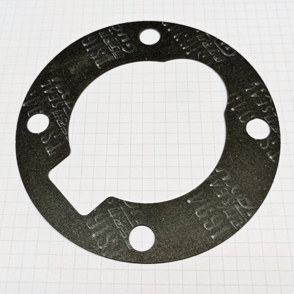Прокладка Калибр компрессора КМ-5650/160Pм КМ-5700/160Рм ф65мм клапанной плиты нижняя паронит от компании Сервисный центр "Деком" - запчасти насосов, компрессоров, инструмента - фото 1