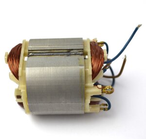 Статор Калибр шуруповерта ЭШР-600Ем перфоратора ЭП-650/24 ф36мм L=46мм 52х57мм общая длина 74мм 4 провода