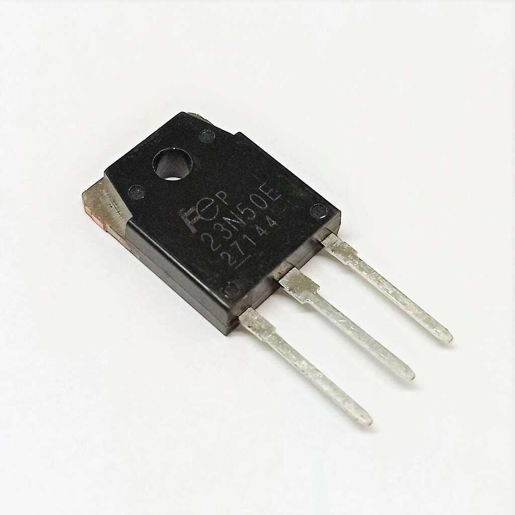 Транзистор 23N50E сварочного инвертора СВИ-155АП/MINI Калибр от компании Сервисный центр "Деком" - запчасти насосов, компрессоров, инструмента - фото 1