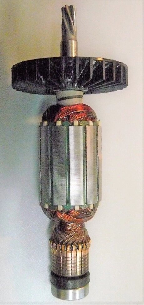 Якорь Зубр перфоратора ЗП-780ЭК ротор ф35,2x41мм от компании Сервисный центр "Деком" - запчасти насосов, компрессоров, инструмента - фото 1