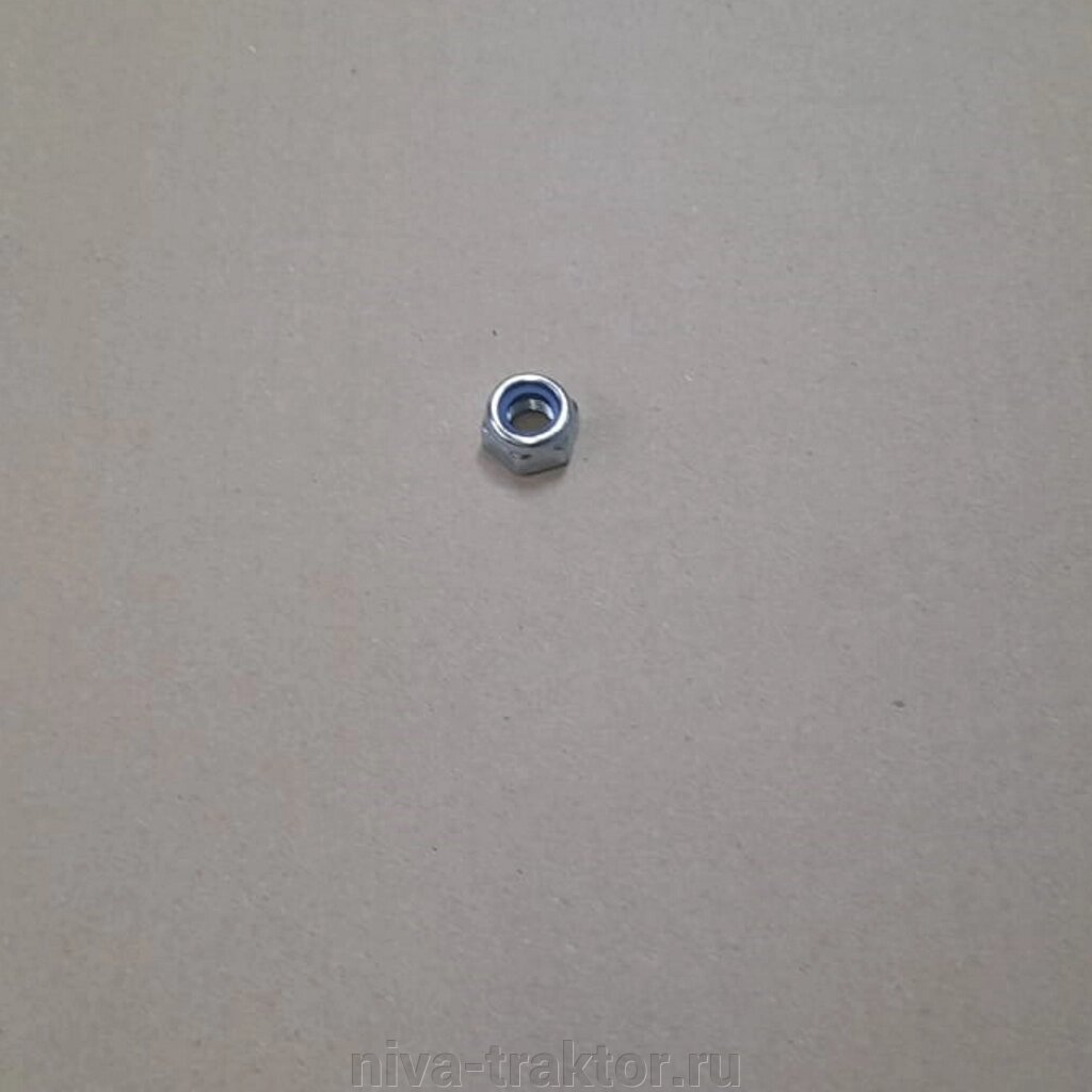 Гайка М10*1 с нейлоновым кольцом от компании НИВА-ТРАКТОР - фото 1