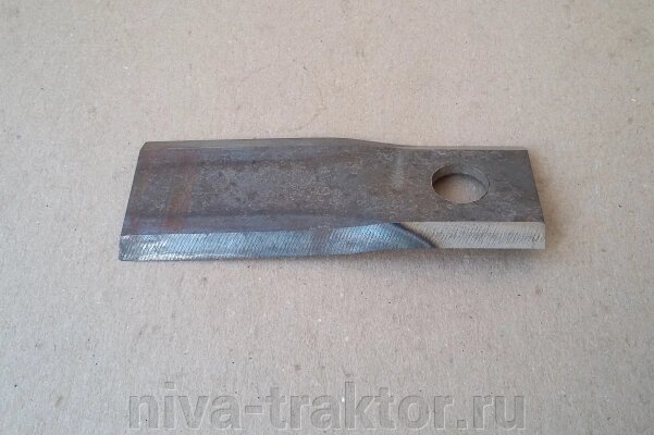 Нож 29.438А гнутый длинный правый от компании НИВА-ТРАКТОР - фото 1