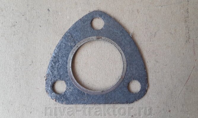 Прокладка Д144-1201031 глушителя (металлоасбест) от компании НИВА-ТРАКТОР - фото 1