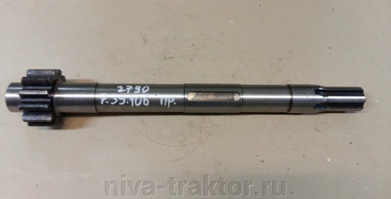 Шестерня 7.39.106 правая (короткие шлицы) от компании НИВА-ТРАКТОР - фото 1