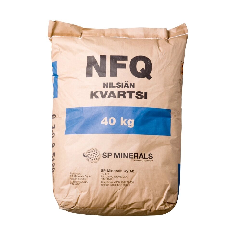 Кварц зернистый SIBELKO NFQ 3-5мм гравий 40 кг. (Финляндия) от компании ООО "Системы Очистки Воды" - фото 1