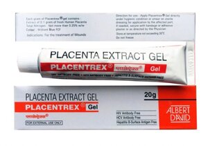 ГЕЛЬ ДЛЯ ЛИЦА PLACENTREX GEL ПЛАЦЕНТАРНЫЙ, ЭКСТРАКТ ПЛАЦЕНТЫ И АЗОТ, 20 ГР