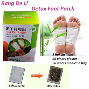 ПЛАСТЫРЬ АНТИОКСИДАНТ FOOT PATCH , 20ШТ