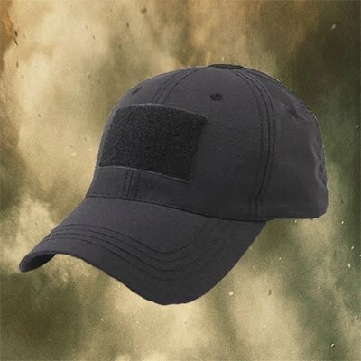 Бейсболка-кепка тактическая камуфляж черный от компании Фармация Трейд - фото 1