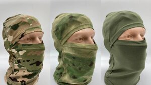 Балаклава тактическая универсальная цвет мультикам, мох, олива