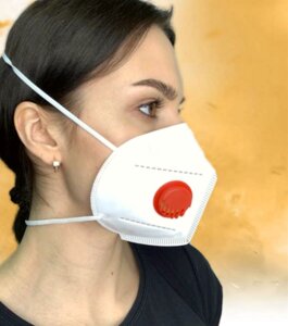 Респиратор КН99 с клапаном FFP3 / KN99 3D mask FFP3