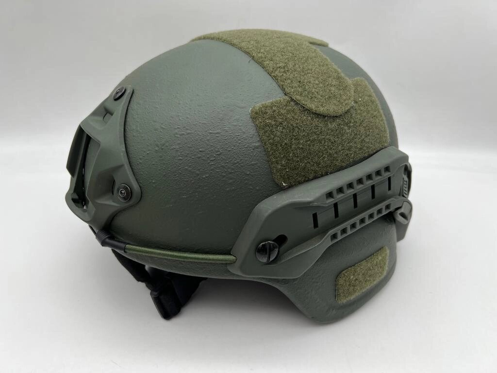 Тактический баллистический шлем с ушами СВМПЭ с системой регулировки Венди NIJ IIIA / Бр2 класс защиты от компании Фармация Трейд - фото 1
