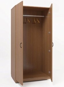 Шкаф для одежды 2-створчатый 860х520х1800, ЛДСП 16 мм кромка 1 мм