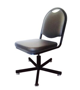 Стул кресло Профи (h400-520, б/п, винтовой, кожзам)