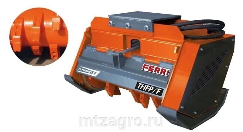 Мульчеры FERRI серии THFP на экскаватор от компании ООО "МТЗ-АГРО" - фото 1