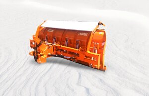 Отвал снежный на фрональную навеску трактора SaMASZ POWER