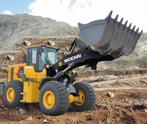 Фронтальный погрузчик weheavy wl855f-n