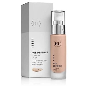 Age Defense CC крем Light, SPF50, 50 мл, Holy Land