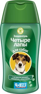 Агроветзащита шампунь "Четыре лапы" для ежедневного мытья лап у собак (180 г)