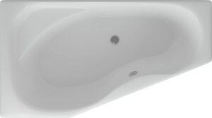Акриловая ванна Aquatek Медея L, вклеенный каркас, с фронтальным экраном