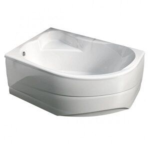 Акриловая ванна Mirsant Ялта Premium 140х90 см L