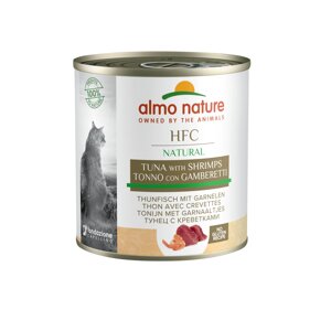 Almo Nature консервы для кошек, с тунцом и креветками (1 шт., 280 г)